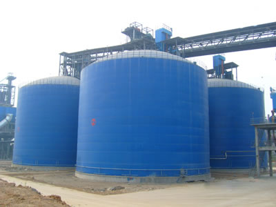 颍上水泥钢板库改造